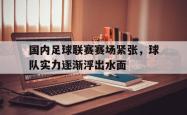 国内足球联赛赛场紧张，球队实力逐渐浮出水面的简单介绍
